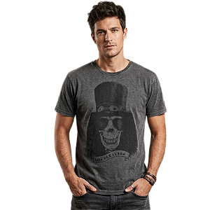 Camiseta LP Estonada Slash Skull