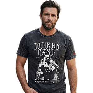 Camiseta LP Estonada Johnny Cash