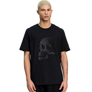 Camiseta Cavalera Comfort Gray Skull