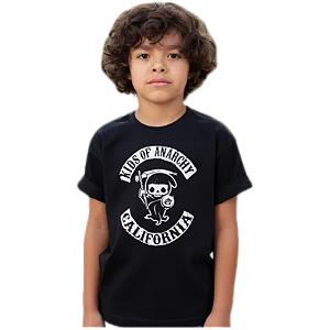 Camiseta Infantil Kids of Anarchy California