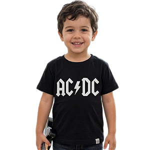 Camiseta Infantil Ac/Dc