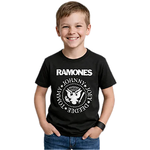 Camiseta Infantil Ramones