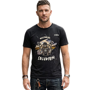Camiseta Reserva Nasci Para Ser Selvagem