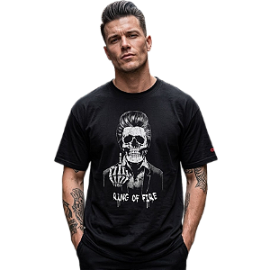 Camiseta LP Keith Richards Skull