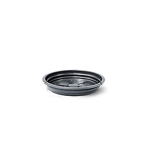 Prato Plástico para Vasos Nutriplan Preto Nº 1,5