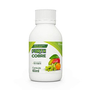 Fertilizante Forth Cobre Concentrado Tecnutri 60 ml