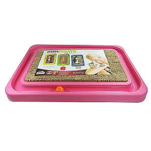 Cama de Gato Cat Relax Rosa Furacão Pet Único