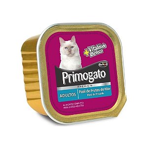 Ração Úmida Primogato Adultos Frutos do Mar Hercosul 150 G