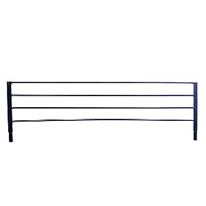 Extensor para Portão NF Pet Preto 20 cm