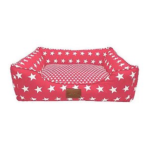 Cama Star Fábrica Pet Vermelha P