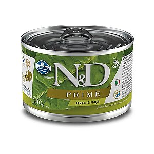 Ração Úmida N&D Prime Cães Javali e Maçã 140 g