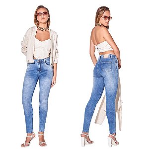 CALÇA SKIINY CÓS MEDIO UP 21356