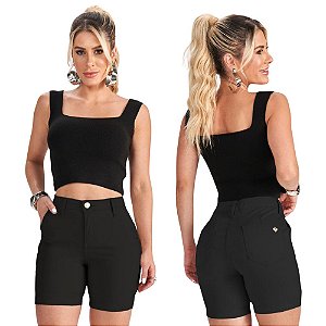 BERMUDA CASUAL PRETA 6502