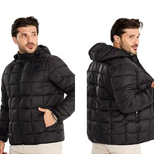 JAQUETA NYLON C/CAPUZ MASC -25683