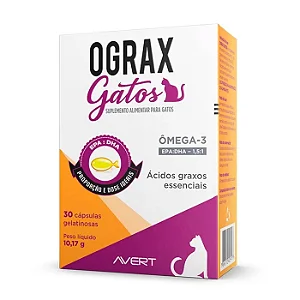 Ograx Gatos C/ 30 Cap