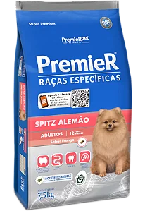 Premier CÃes Ad Racas Esp Spitz AlemÃo 1 Kg