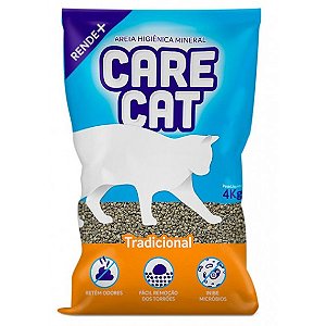 Areia Hig P Gato Carecat Tradicional 6x4kg