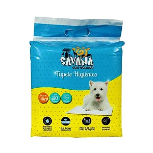 Tapete Higienico Savana 60x60cm Pct C/ 07 Uni.