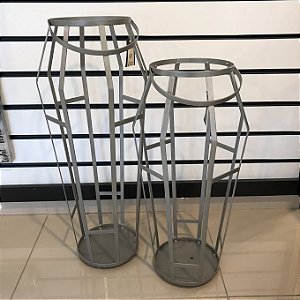 CONJUNTO LANTERNA DE CHAO EM FERRO