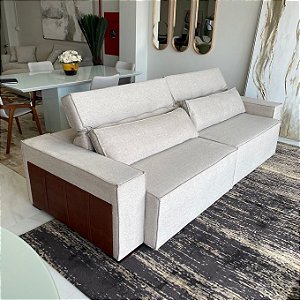 SOFÁ APRETTO RETRÁTIL E RECLINÁVEL - 2,90M