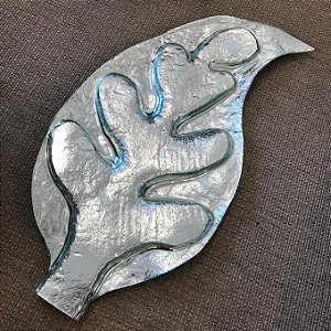 ESCULTURA DE MESA EM VIDRO
