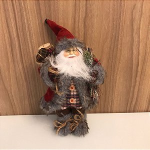 PAPAI NOEL ROUPA VERMELHA E XADREZ