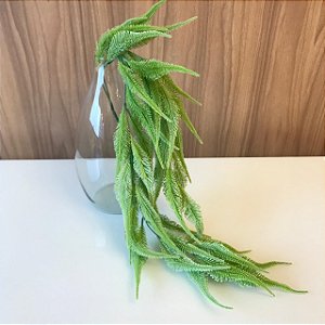 PENDENTE BUQUE DE FOLHAS VERDE CLARO