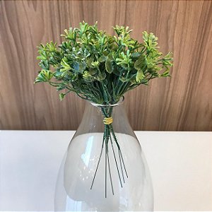 BUQUE FOLHAGENS VERDE FLORZINHA 24CM