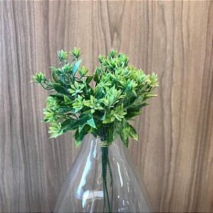 BUQUE FOLHAGENS VERDE CLARO FLORZINHA 24X21CM