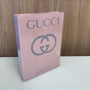 CAIXA BOOK/ LIVRO CAIXA - GUCCI PEQUENA .