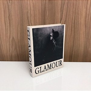CAIXA LIVRO  GLAMOUR  MÉDIA