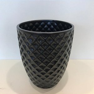 VASO REAL PRETO FOSCO