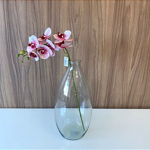 HASTE ORQUIDEA X7 - BRANCO COM ROSA