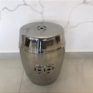 SEAT GARDEN DE CERAMICA - PRATA.