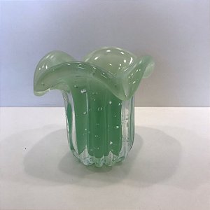 PORTA CANETAS / PINCEIS DE MURANO VERDE