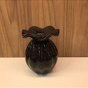 TROUXINHA EM MURANO PRETO MEDIO