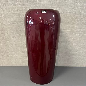 VASO DE CHÃO EM FIBRA MARSALA