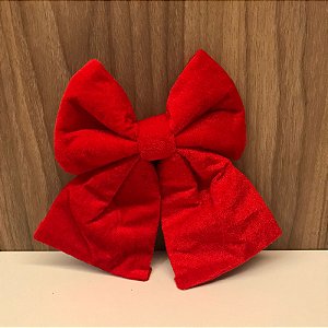ENFEITE DE NATAL LAÇO VERMELHO - PEQUENO