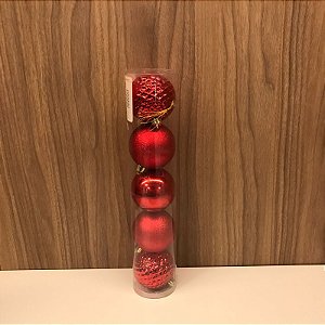 JOGO COM 5 BOLAS VERMELHAS