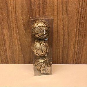 JOGO COM 3 BOLAS NATALINA