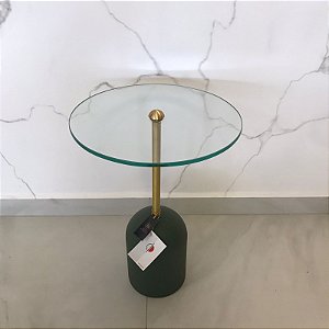 MESA DE APOIO PILL GLASS MINI