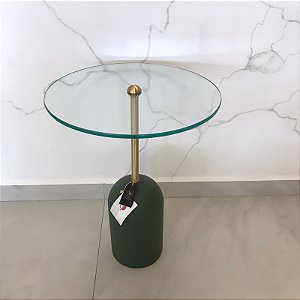 MESA DE APOIO PILL GLASS MINI