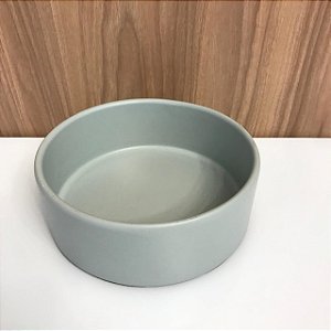 CACHEPOT DE CERAMICA VERDE FOSCO