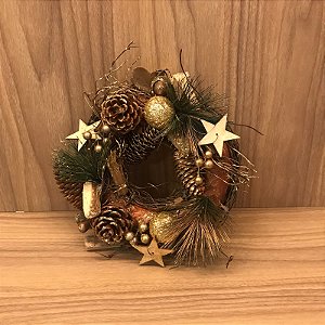 MINI GUIRLANDA DE NATAL ENFEITADA