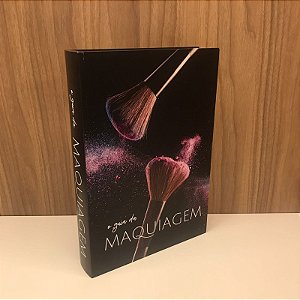 CAIXA LIVRO A GUIA DA  MAQUIAGEM MÉDIA