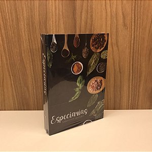 CAIXA LIVRO ESPECIARIAS PEQUENA
