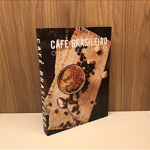 CAIXA LIVRO CAFÉ BRASILEIRO GRANDE