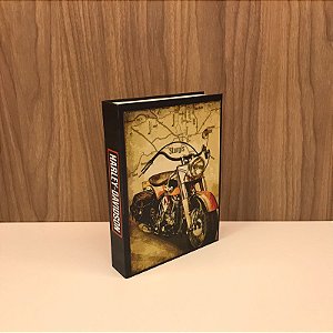CAIXA LIVRO HARLEY DAVIDSON PEQUENA