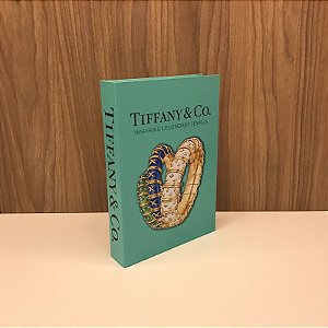 CAIXA LIVRO  TIFFANY & CO PEQUENA