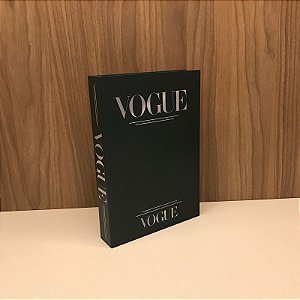 CAIXA BOOK / LIVRO CAIXA - VOGUE MÉDIA .